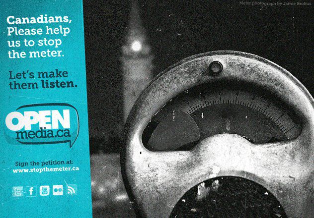 OpenMedia’s Stop the Meter campaign
