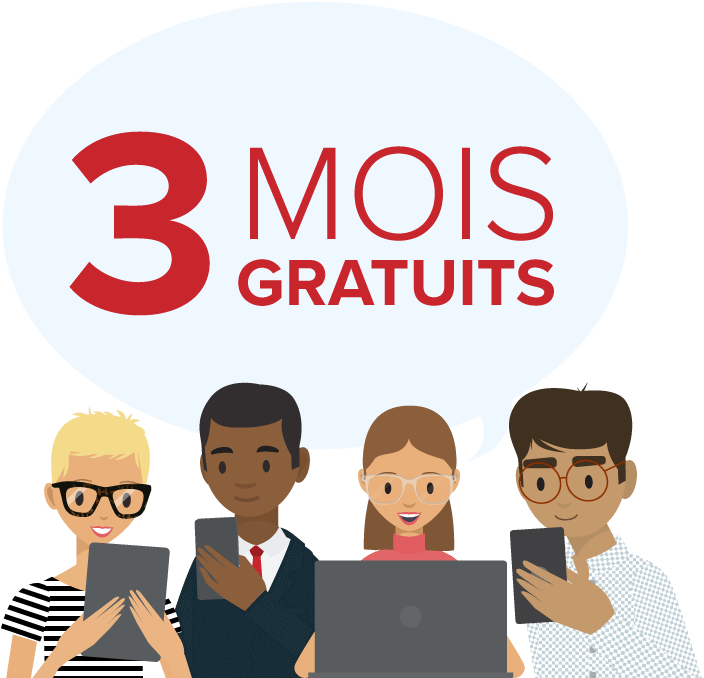 Personnes regardant des appareils.