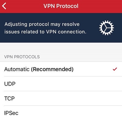 VPN 프로토콜 조정하는 방법