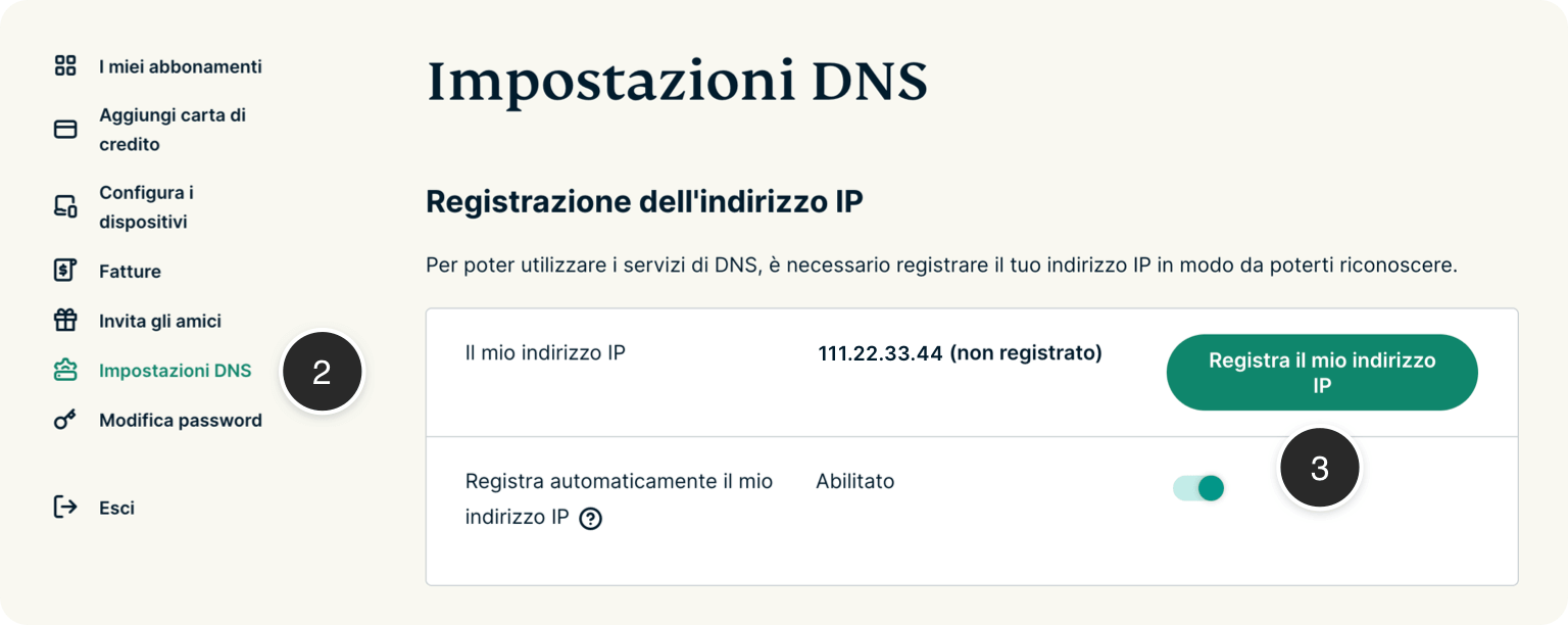 Registra IP