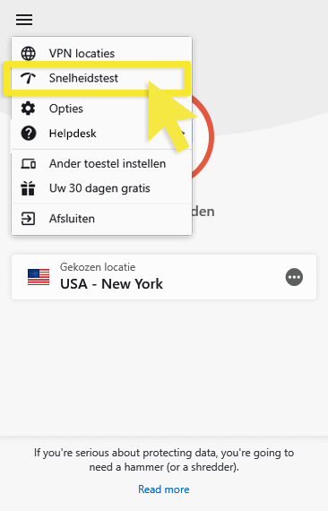De ExpressVPN snelheidstest maakt u duidelijk welke VPN locatie het beste is voor Sky Go