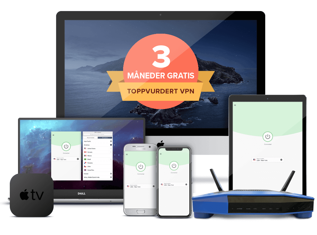 Enheter med ExpressVPN