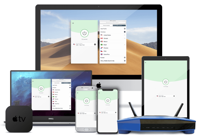 ExpressVPN a des applis pour Mac, Windows, iOS, Android, Apple TV, routeurs, tablettes et plus encore!