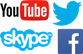 Use a ExpressVPN para desbloquear o YouTube, Twitter, Skype, Facebook e muito mais.