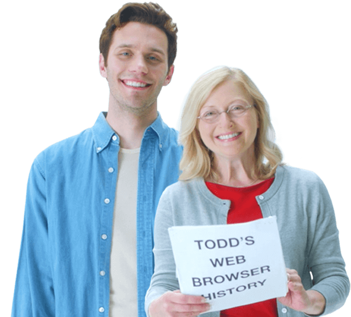 Todd and mom