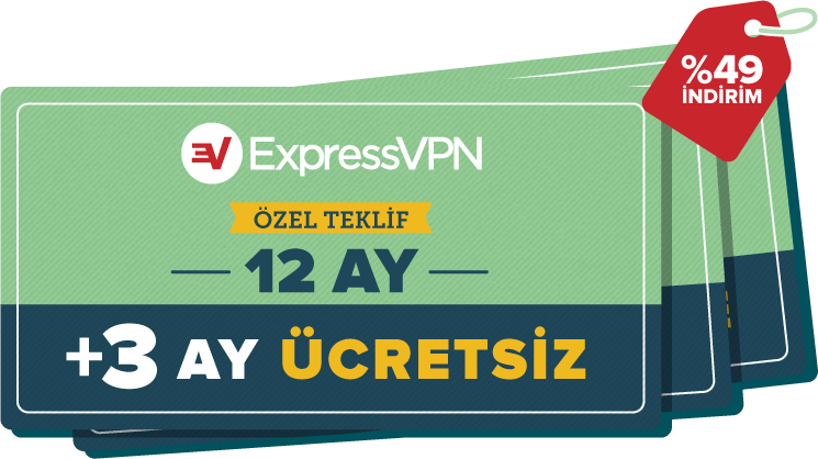 ExpressVPN kuponları.